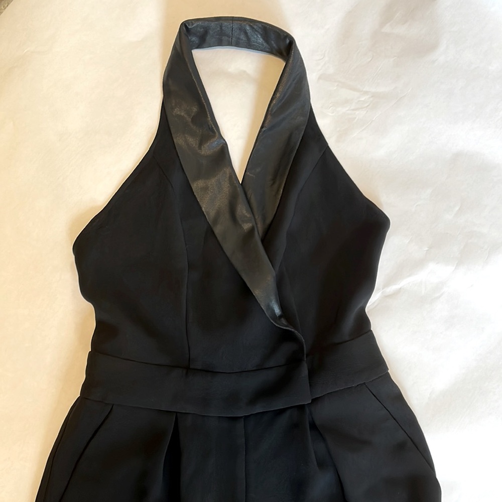 BCBGENERATION SEXY TUXEDO JUMPSUIT